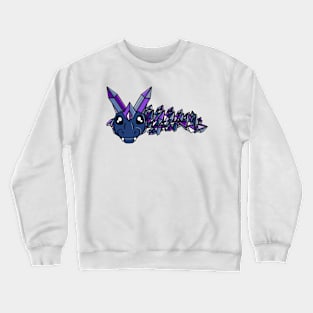 Butch Pride Fidget Crystal Dragon Crewneck Sweatshirt